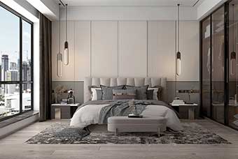 玉溪现代风格-卧室