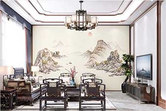 玉溪森佰汇航空纤维墙咔（巴山蜀水）