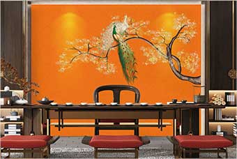 玉溪森佰汇航空纤维墙咔（春花秋月）