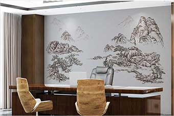 玉溪森佰汇航空纤维墙咔(山水之间)