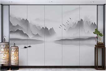 玉溪森佰汇航空纤维（山水画系列）