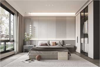 玉溪卧室空间案例